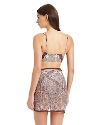 Sanctuary Women's Bandana Babe Short Cover-Up Pareo