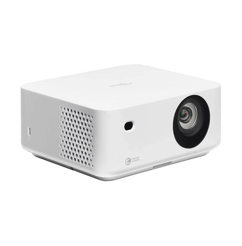 Optoma Portable Full Hd 1080p Laser Projector with 1200 Lumens, Rgb Laser Light Source, Auto Focus, 3D Support & Hdmi