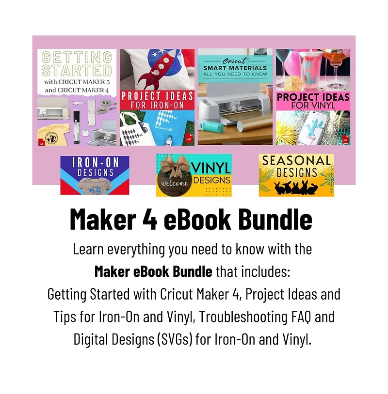 Cricut Maker 4 Craft Cutting Machine with Ultimate Card Making Bundle