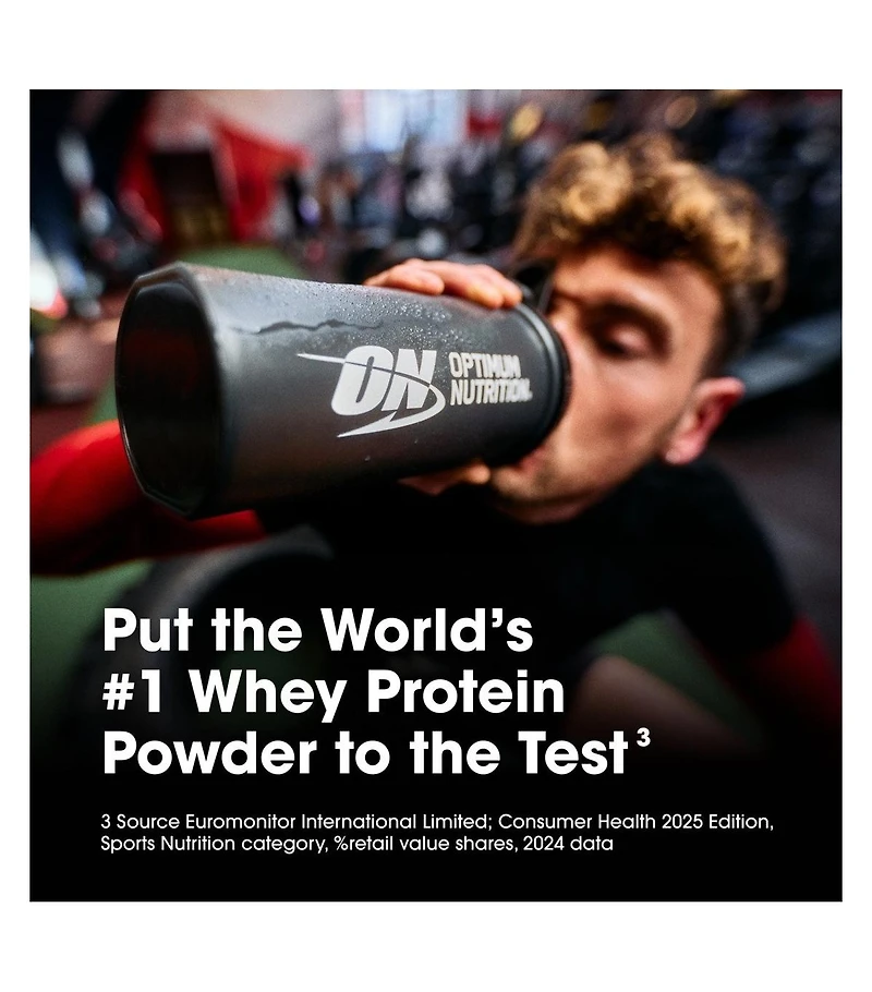 Optimum Nutrition Gold Standard 100% Whey Protein Powder, Double Rich Chocolate, 0.68 Pound