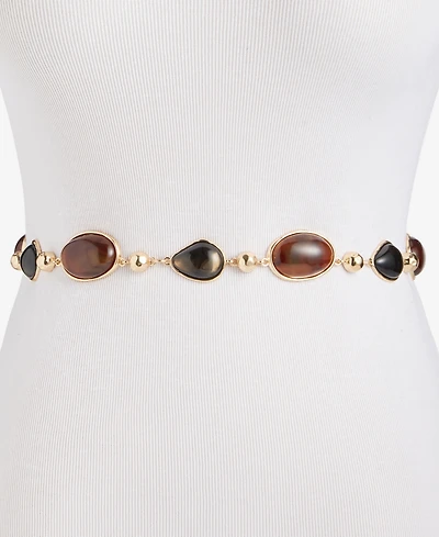 I.n.c. International Concepts Resin Stone Chain Belt, Macy's Exclusive