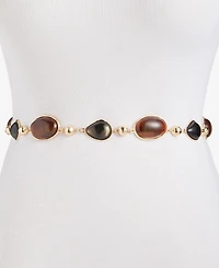 I.n.c. International Concepts Resin Stone Chain Belt, Macy's Exclusive