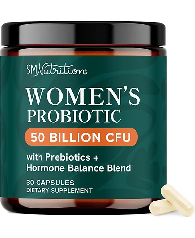 SMNutrition Women's Probiotic Capsules, 30ct