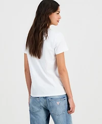 Guess Women's Clink Graphic-Print Short-Sleeve T-Shirt