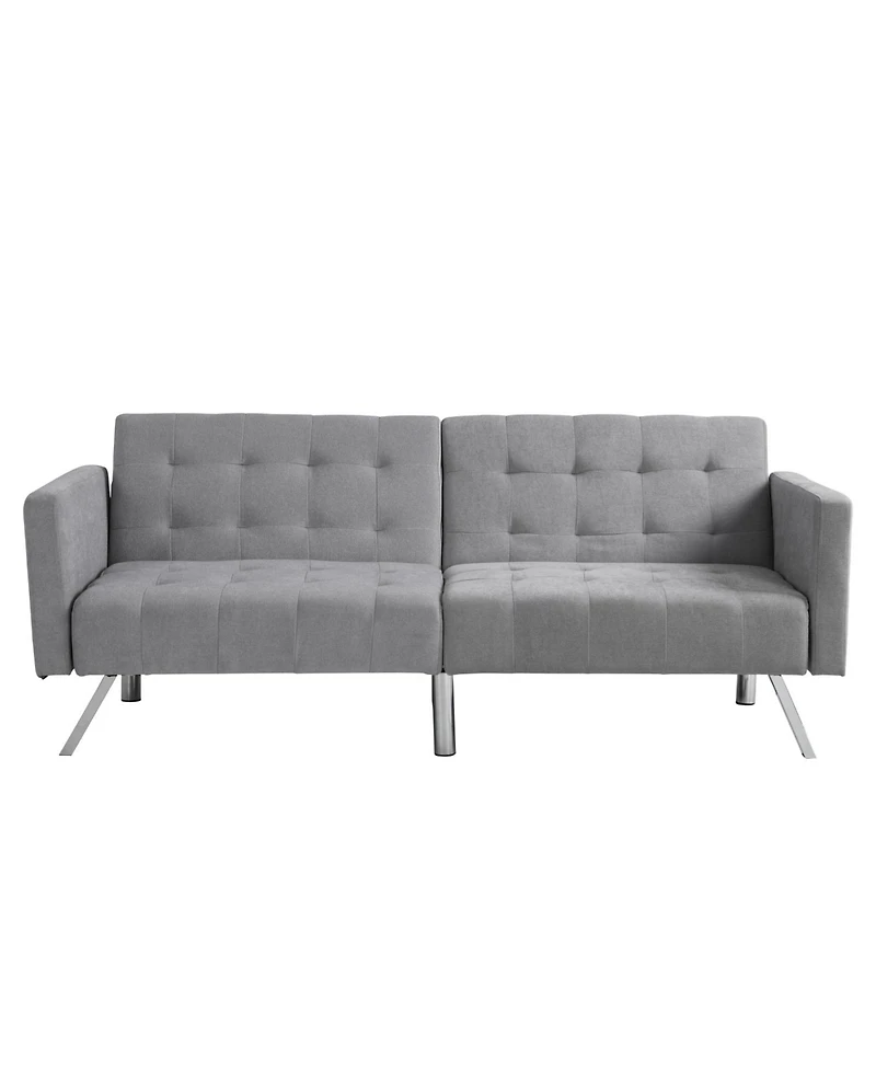 Streamdale Furniture Streamdale Versatile Linen Sofa Bed Comfort and Space-Saving