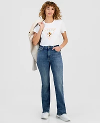 Guess Women's High-Rise Bootcut Jeans
