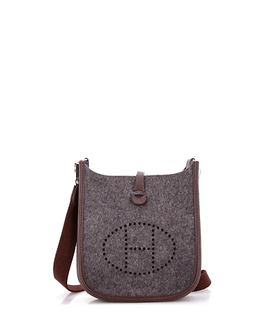 Pre-Owned HERMES Tpm Evelyne Bag Gen Iii Felt