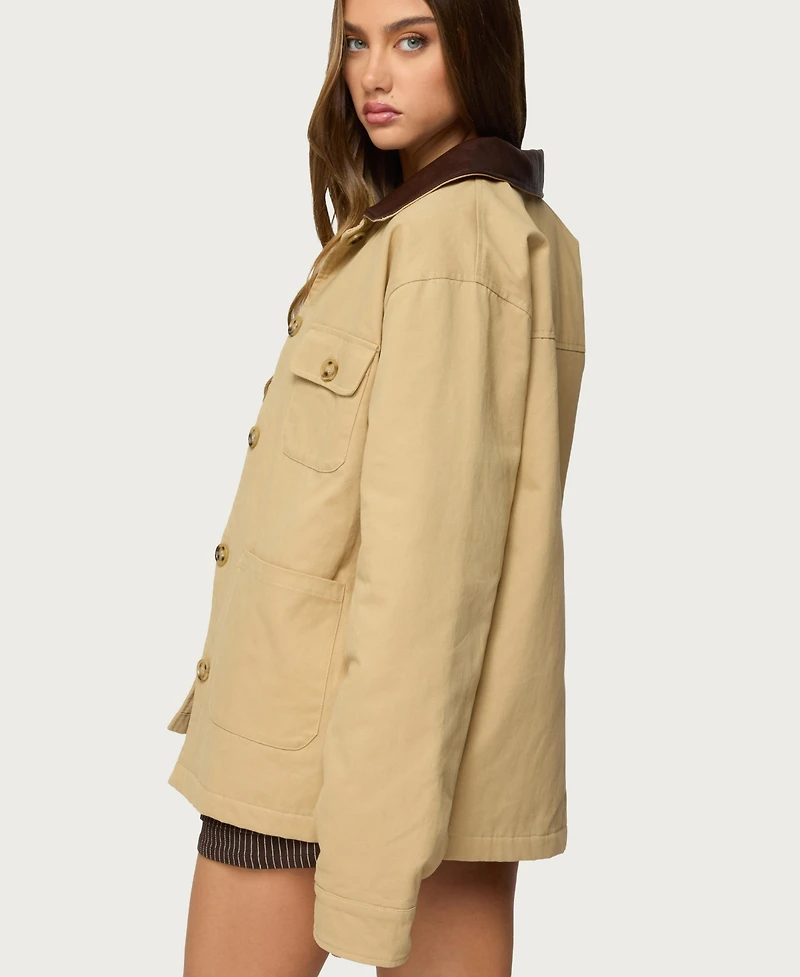 Edikted Women's Harper Barn Coat