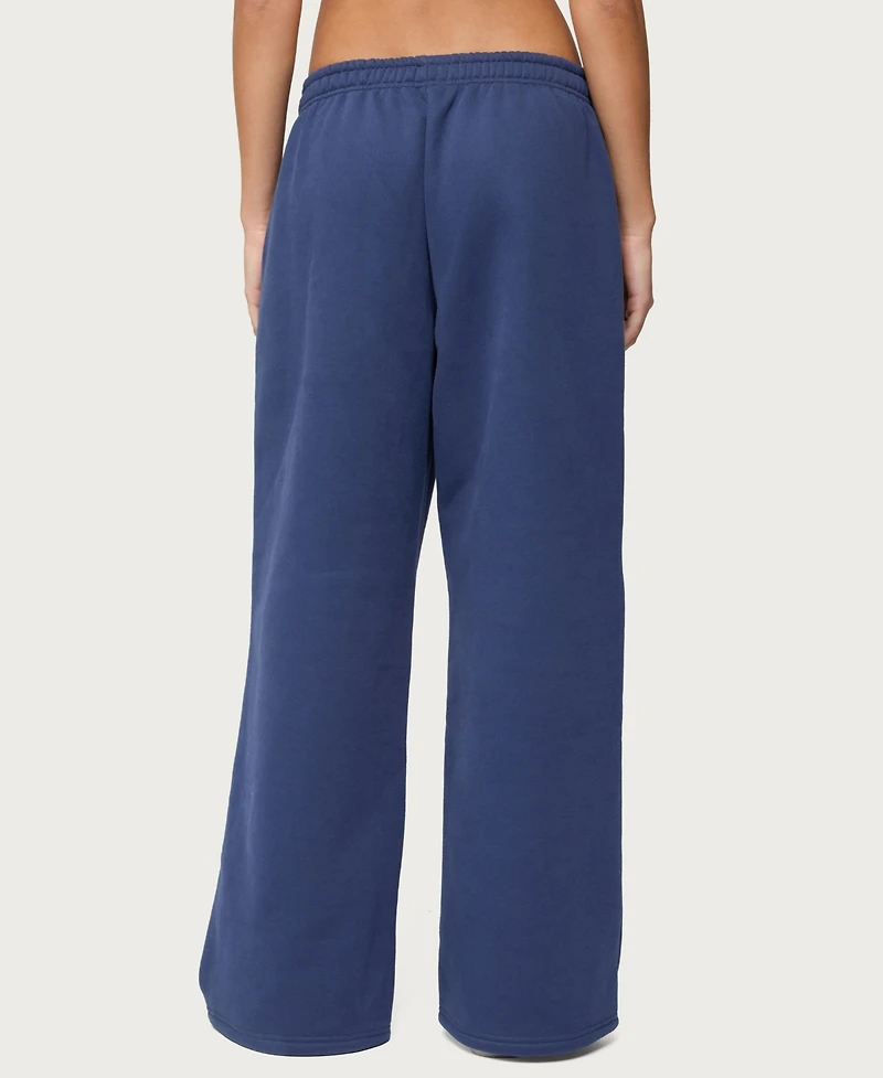 Edikted Women's Glitter Girl Sweatpants