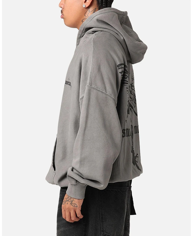 Saint Morta Men's Ethereal Hoodie Washed Charcoal