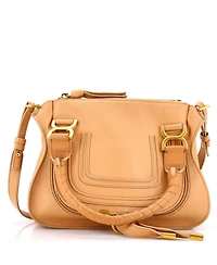 Pre-Owned Chloe Small Marcie Satchel Leather