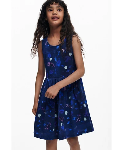 Desigual Girls Girls's Short flared floral dress