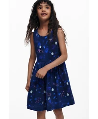 Desigual Girls Girls's Short flared floral dress