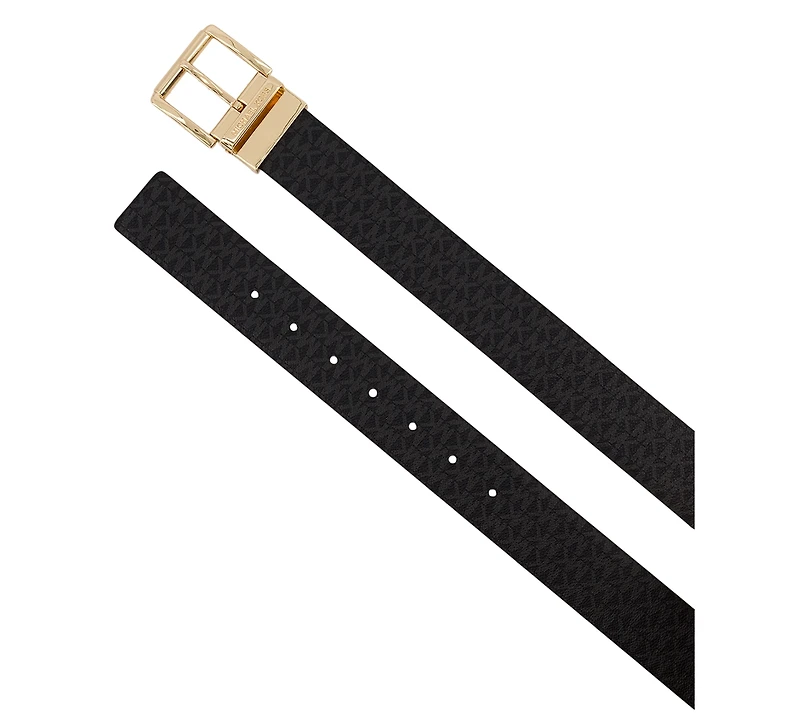 Michael Kors Women's 2-Pack Leather Belts