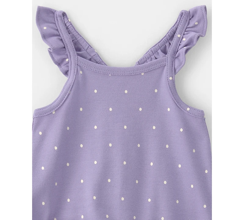 Carter's Baby Girls' Polka Dots Sleeveless Romper