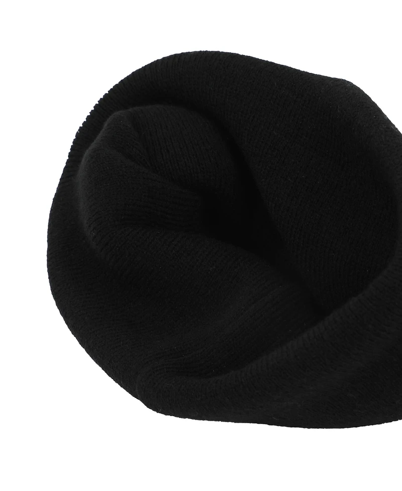 Dc Comics Men's Superman Superman Logo Embroidery Acrylic Knit Cuff Beanie