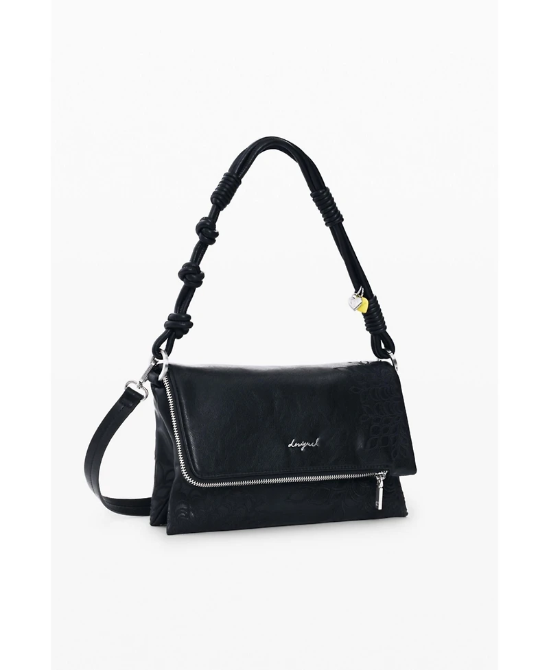 Desigual Women's Small bag with embroidered flap