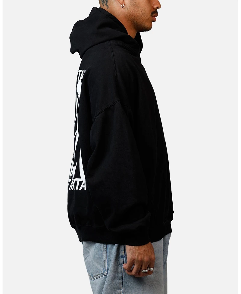 Saint Morta Men's Doves Boxy Hoodie Black