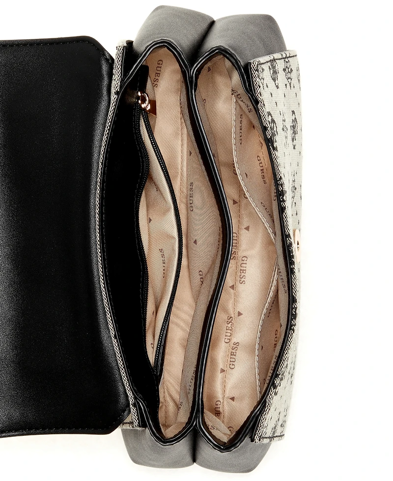 Guess Melinda Logo Small Top Handle Bag