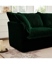 Streamdale Furniture Koala Armless Sofa - Green