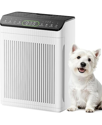Morento Air Purifier with Washable Filter, Up to 2200sq.ft for Home Large Room with Pm 2.5 Display, Air Quality Sensor