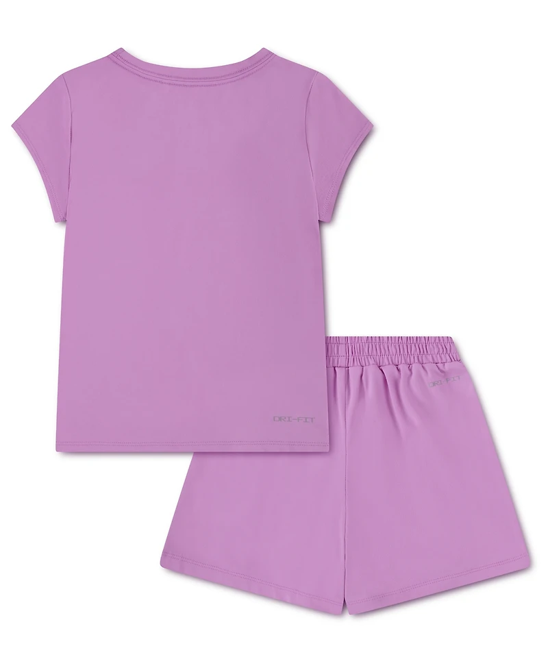 Nike Little Girls 2-Piece All Day Play Skort Set