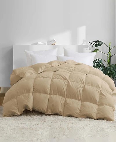 Unikome Heavyweight Goose Down Feather Comforter