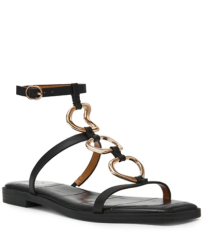 Dv Dolce Vita Women's Macin Embellished Gladiator Flat Sandals