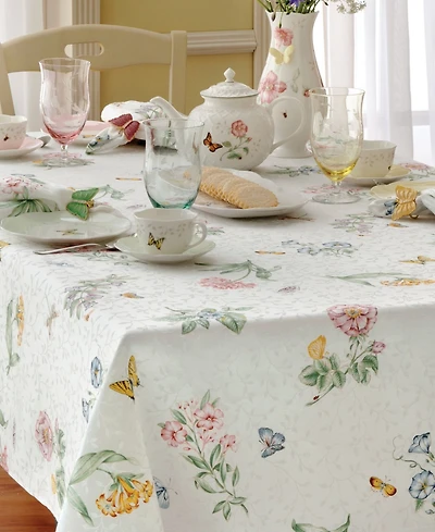 Lenox Butterfly Meadow Tablecloth 52" x 52"