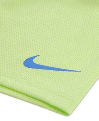 Nike Girls' Toddler 2T-4T Move with Nature Crewneck T-Shirt and Mesh Shorts, 2-Piece Set