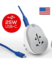 Go Travel World Usa Usb-c 25W Travel Adaptor