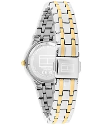 Tommy Hilfiger Women's Quartz Two Tone Stainless Steel Bracelet Watch, 25mm