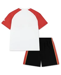 Nike Boys' 4-7 Victory Lap Crewneck T-Shirt and Mesh Shorts, 2-Piece Set