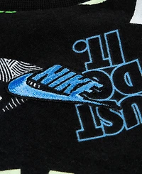 Nike Boys' Toddler 2T-4T The Zone Printed Crewneck T-Shirt and Shorts, 2-Piece Set