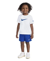Nike Toddler Boys Dri-fit Swoosh T-Shirt & Shorts Set