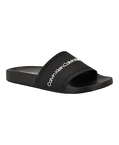 Calvin Klein Women's Anyka Slip-On Slide Sandals