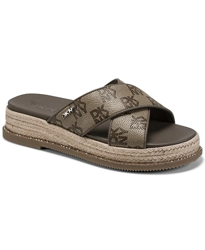 Dkny Women's Berris Slip-On Flat Sandals