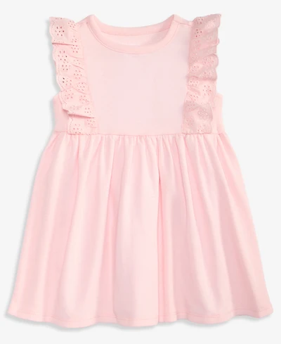 First Impressions Baby Girls' Eyelet-Ruffle Dress, Macy's Exclusive