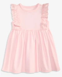 First Impressions Baby Girls' Eyelet-Ruffle Dress, Macy's Exclusive