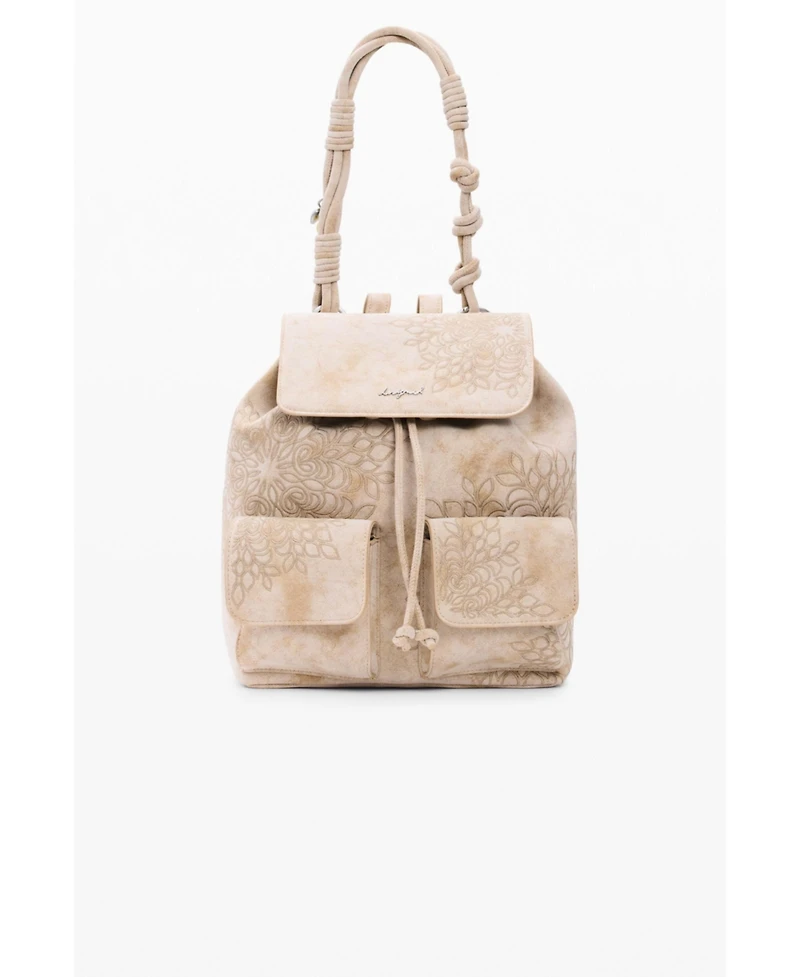 Desigual Women's Small embroidered backpack