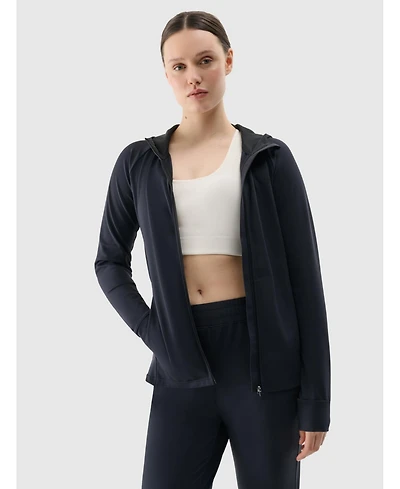 4F Women's regular quick-dry training sweatshirt