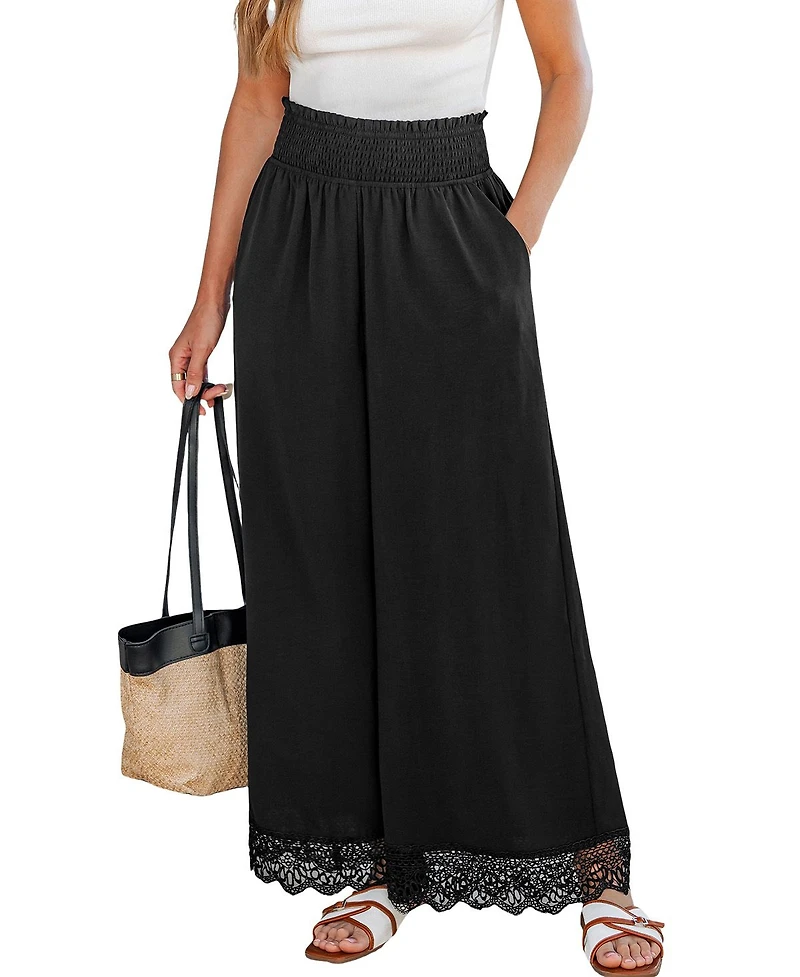 Cupshe Women's Unmatched Black Pants