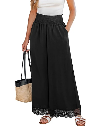 Cupshe Women's Unmatched Black Pants