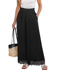 Cupshe Women's Unmatched Black Pants