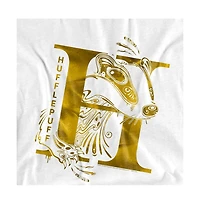 Harry Potter Men's Hufflepuff H Logo T Shirt