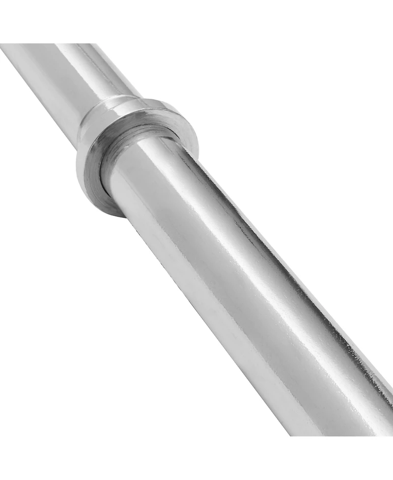 Philosophy Gym 1" Standard Weightlifting Barbell, 7 Ft Straight Bar with Smooth Sleeves