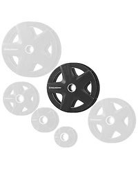 Philosophy Rubber Coated Olympic Grip Weight Plate 35 Lb - 2-inch Olympic Plate for Weightlifting, Set of 2 Plates