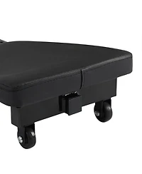 HolaHatha Leg Stretcher Split Machine for Flexibility Training, Steel, Black