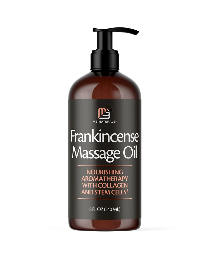 M3 Naturals Frankincense Massage Oil, 8oz