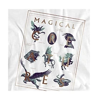 Harry Potter Men's Magical Creatures Book Cover T Shirt